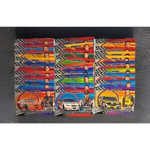 2005 Press Pass Making The Show 27 Card NASCAR  Set- Jr.,Stewart,Gordon,Burton+